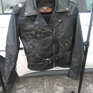 Women's Harley Davidson Fringe Leather Jacket